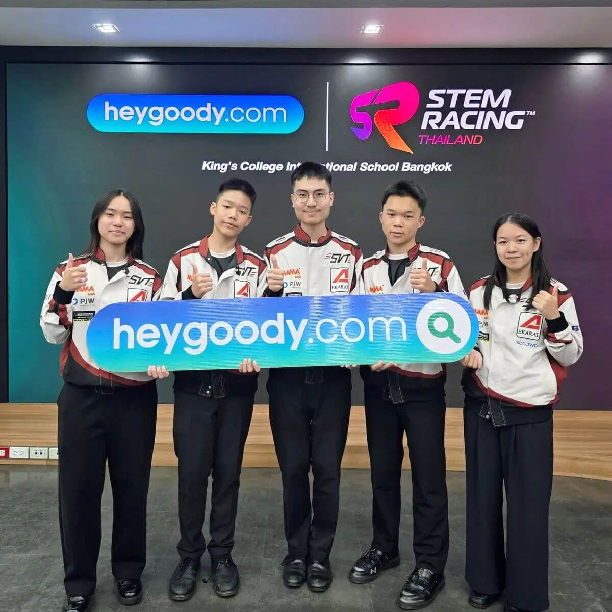 heygoody สนับสนุนทีม SVT Racing ร่วมแข่งขัน STEM Racing World Finals 2025
